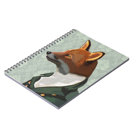 Carnet Dandy Fox Portrait 2 (Côté gauche)