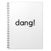 Carnet Dang ! (Devant)