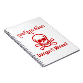 Carnet Danger ! ! Les mines ! ! SYMBOLE ☠ Cambodgien Khme (Côté Droit)