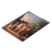 Carnet Daniel Boone escortant des colons  (Côté gauche)