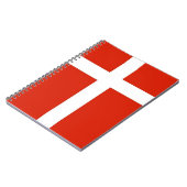 Carnet Dannebrog; Drapeau officiel du Danemark (Côté gauche)