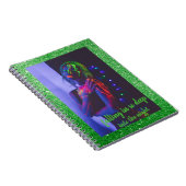 Carnet Dans la nuit (Arrière - plan vert) Épicerie Sac Jo (Côté Droit)