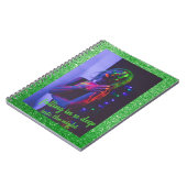 Carnet Dans la nuit (Arrière - plan vert) Épicerie Sac Jo (Côté gauche)