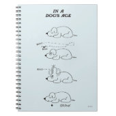 Carnet Dans l'âge d'un chien (Devant)