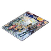 Carnet Dans l'amour avec les problèmes, et dans les probl (Côté gauche)