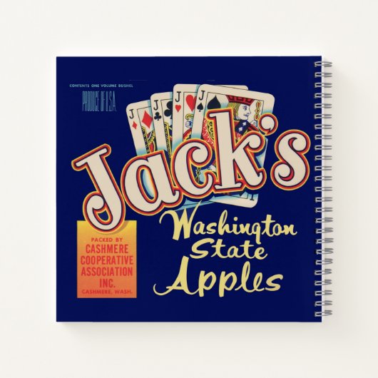Carnet Dans les années 1950, Jack’s Washington State Appl (Dos)