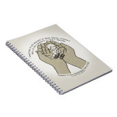 Carnet Dans les mains de Dieu (Côté Droit)