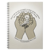 Carnet Dans les mains de Dieu (Devant)