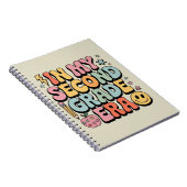 Carnet Dans Mon deuxième année d'études 2e année d'enseig (Côté Droit)