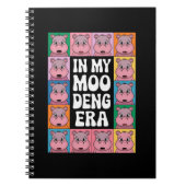 Carnet Dans Mon ère Moo Deng Moo Deng Hippo Lover (Devant)