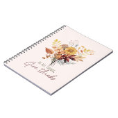 Carnet Dans Toutes Les Choses Remercient Automne (Côté gauche)