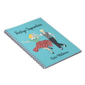 Carnet Danse à voile (Côté Droit)