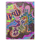 Carnet "Danse" Abstraite (Devant)