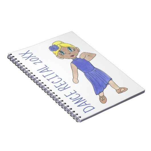 Carnet Danse Considérant Souvenirs Lyrical Modern Dancer  (Côté Droit)