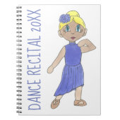 Carnet Danse Considérant Souvenirs Lyrical Modern Dancer  (Devant)