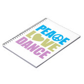 Carnet Danse d'amour de paix (Côté gauche)