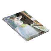 Carnet Danse dans sa chambre à coucher par Edgar Degas (Côté Droit)