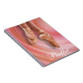 Carnet Danse de ballet en rose (Côté Droit)