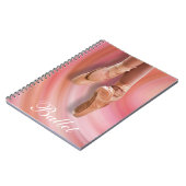 Carnet Danse de ballet en rose (Côté gauche)