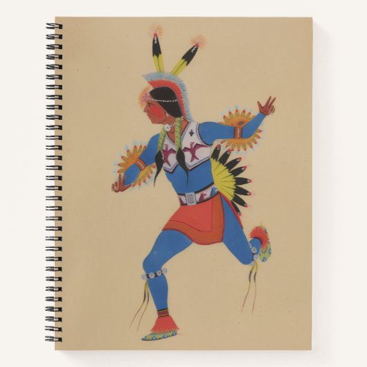 Carnet Danse de guerre (ou Le Coureur) (Devant)