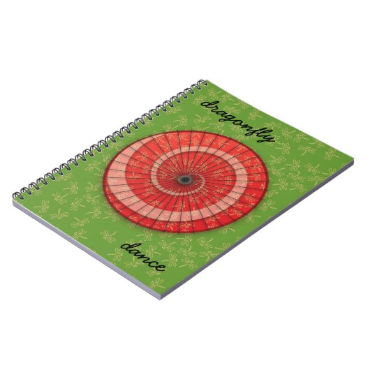 Carnet danse de libellule (Côté gauche)