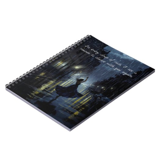 Carnet Danse de pluie de minuit (Côté gauche)