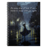 Carnet Danse de pluie de minuit (Devant)