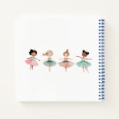 Carnet Danse et tournoi fille ballerine (Dos)