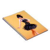 Carnet Danse Flapper Vintage (Côté Droit)