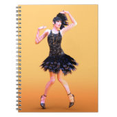 Carnet Danse Flapper Vintage (Devant)