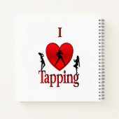 Carnet Danse I Heart Tap (Dos)