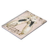 Carnet Danse notebook1, Copyright Karen J Williams de (Côté gauche)