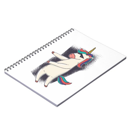 Carnet Danse Unicorne Floss (Côté gauche)