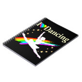CARNET DANSER J'AIME DANSER BALLERINA DESIGN (Côté gauche)