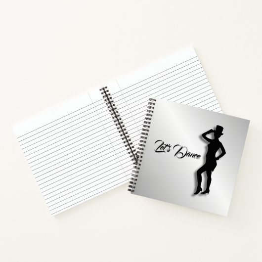 Carnet Danseur à claquettes Allons danser (Intérieur)