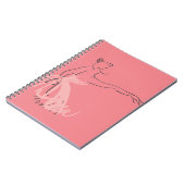 Carnet Danseur classique de ballerine (Côté gauche)