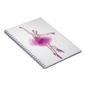 Carnet danseur classique de femme (Côté Droit)