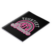 Carnet Danseur de ballet AJOUTER DU TEXTE Danse classique (Côté gauche)