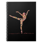 Carnet Danseur de ballet moderne (Devant)