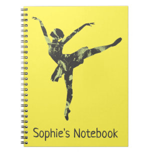 Carnet Danseur de ballet moderne danse moderne