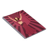 Carnet Danseur de la ceinture rouge Rose (Côté Droit)