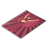 Carnet Danseur de la ceinture rouge Rose (Côté gauche)