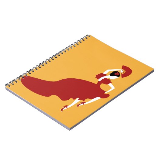 Carnet Danseur flamenco (Côté gauche)