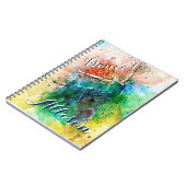 Carnet Danseur personnalisé (Côté gauche)