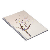 Carnet Danseur scintillant (Côté Droit)