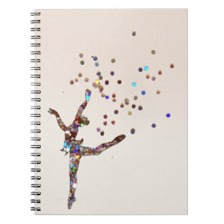 Carnet Danseur scintillant
