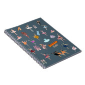 Carnet Danseurs de ballet élégants (Côté Droit)
