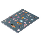Carnet Danseurs de ballet élégants (Côté gauche)