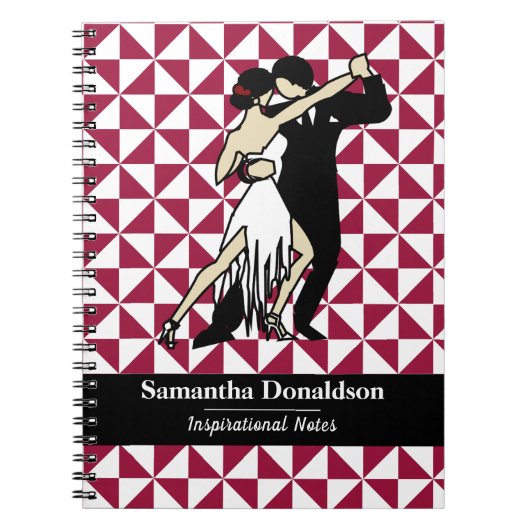 Carnet Danseurs de tango (Devant)