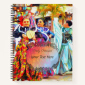 Carnet Danseurs du Festival mexicain de Ceviche 2549 (Devant)